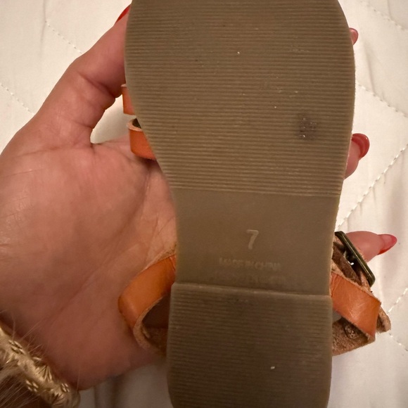 Old Navy Girls Fisherman Faux Leather Sandals, Toddler Size 7 - Picture 3 of 3